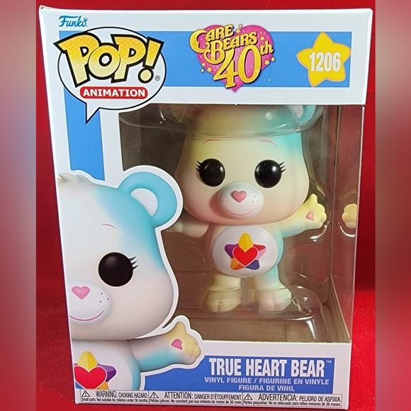 True heart bear funko # 1206 (nib) Brand new care bears true heart bear funko - Picture 2 of 7